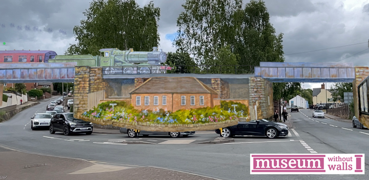 The Railway bridge at Fiveways - Museum without Walls